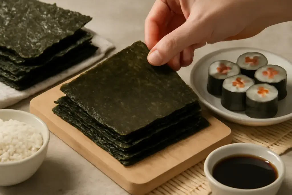 Che tipo di alga si usa nel sushi? I segreti della nori che fanno la differenza in freschezza