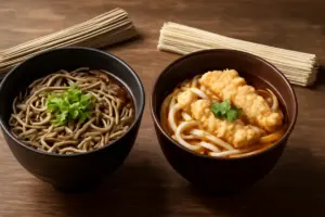 Differenza tra soba e udon: scegli la pasta giusta per il brodo che hai in mente