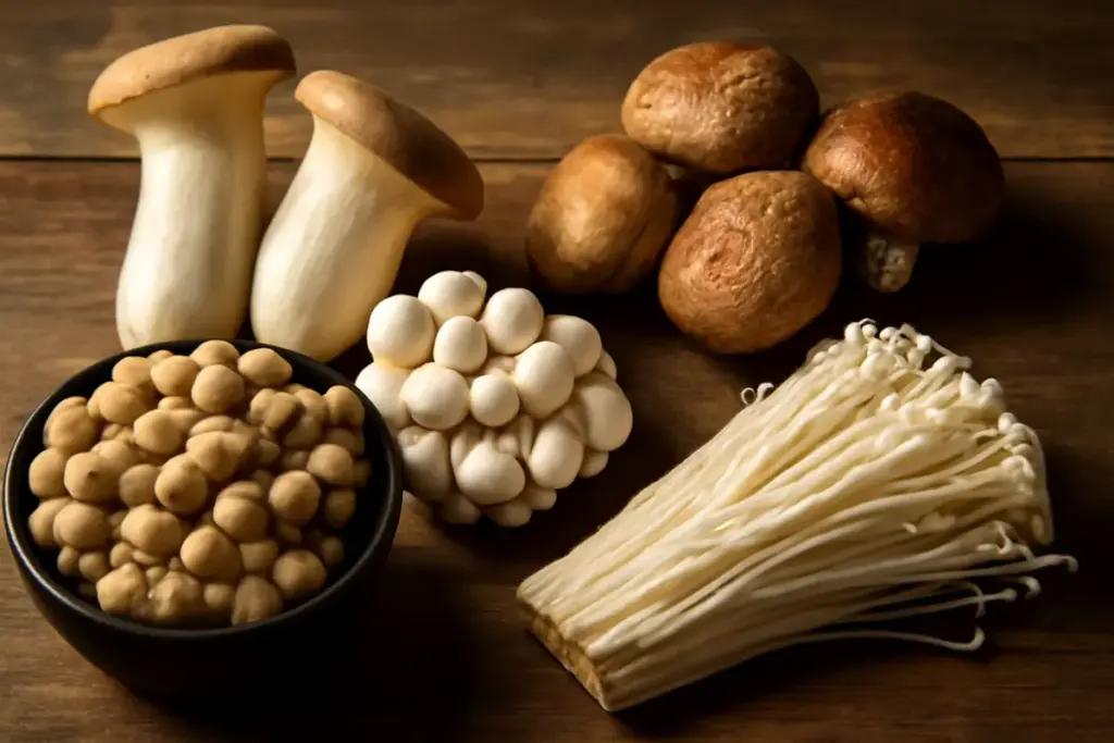 Varietà di funghi giapponesi spiegate con esempi: quali preferire per dare più gusto ai tuoi piatti