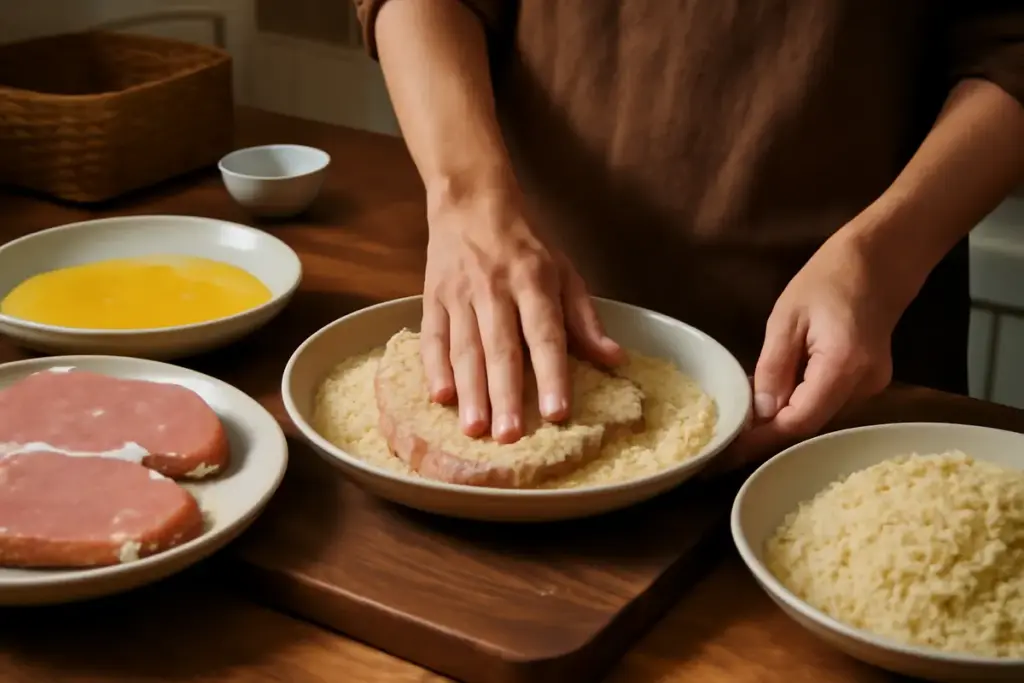 Tonkatsu fatto in casa: il passaggio che rende la panatura croccante un dettaglio che molti trascurano