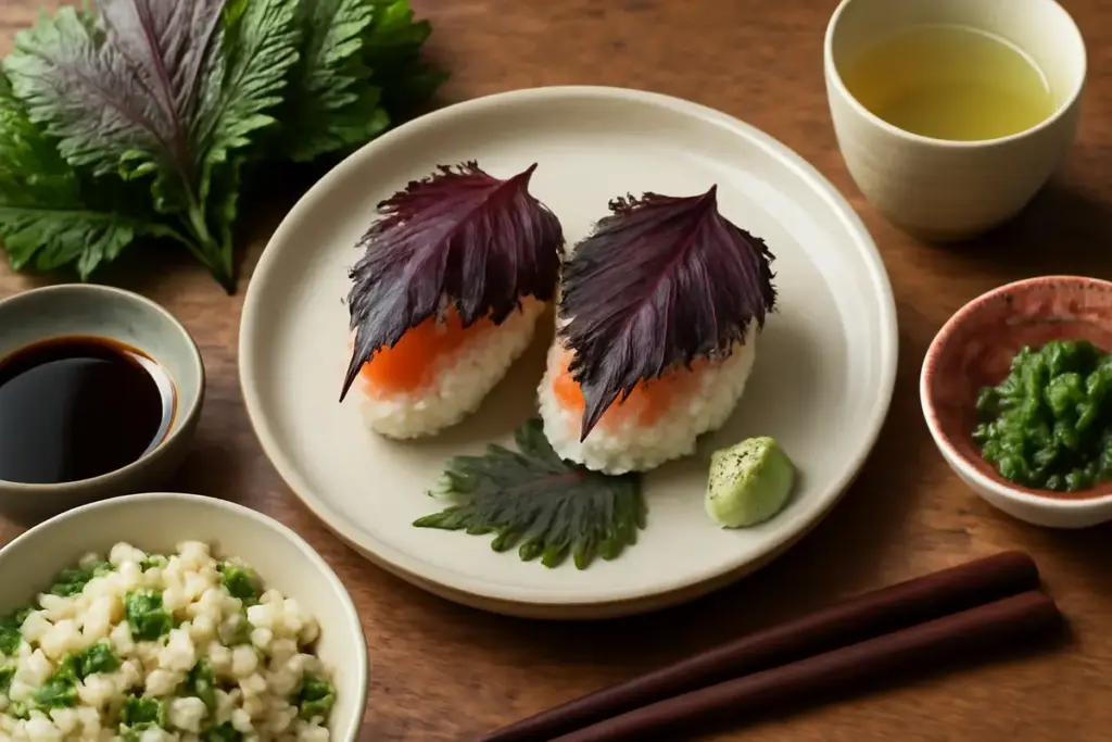 L’utilizzo dello shiso nelle ricette giapponesi: profumo fresco e proprietà benefiche spesso sottovalutate