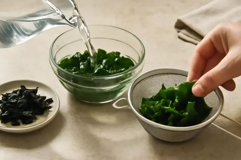 Come si reidrata correttamente il wakame? I passaggi chiave che preservano consistenza e valori nutrizionali