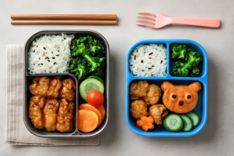 Qual è la differenza tra un bento per adulti e uno per bambini? Il dettaglio che cambia la composizione ideale