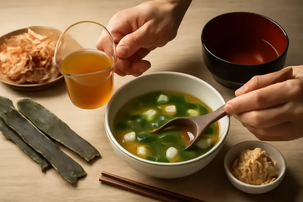 Come si usa il dashi nelle zuppe: il trucco per ottenere il vero umami giapponese