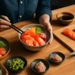 Preparare il chirashi sushi: l’arte della disposizione degli ingredienti secondo la tradizione giapponese