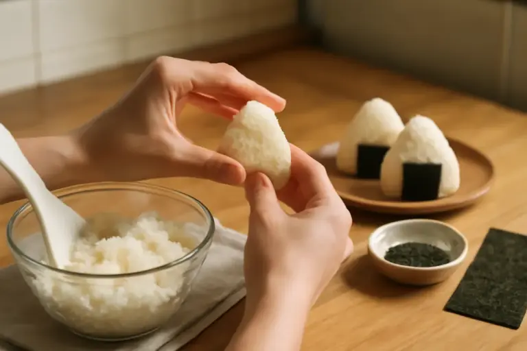 Come preparare l’onigiri perfetto a casa: la forma giusta che fa durare il sapore più a lungo