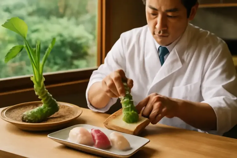 Da dove arriva la freschezza nei piatti giapponesi? Il ruolo poco noto del wasabi vero nella percezione del sapore