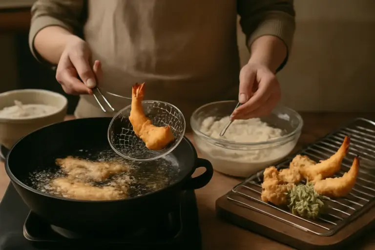 Come si cucina la tempura perfetta? Il segreto che evita pastelle molli e unte