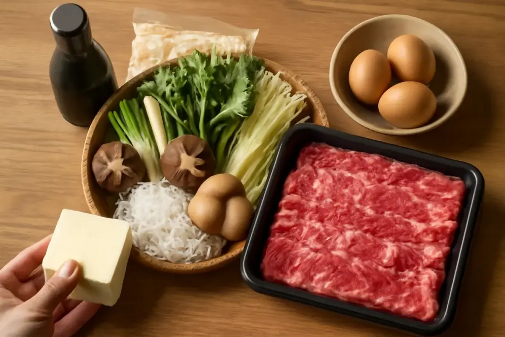 Ingredienti base per il sukiyaki giapponese: come sceglierli e dove trovarli facilmente