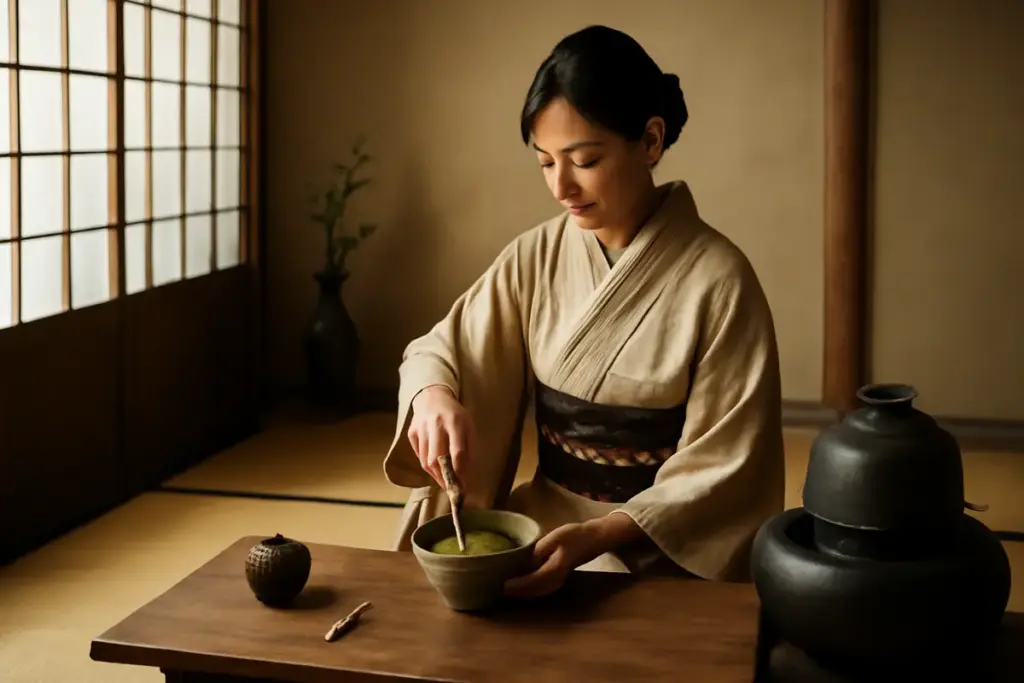 Il significato rituale del tè matcha in Giappone: non solo una bevanda, ma un gesto culturale potente