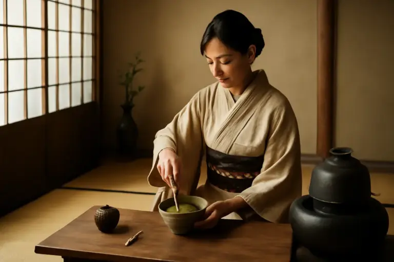 Il significato rituale del tè matcha in Giappone: non solo una bevanda, ma un gesto culturale potente